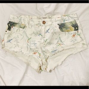 Zara Tropical Shorts